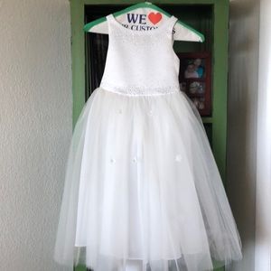 Girls flower girl dress